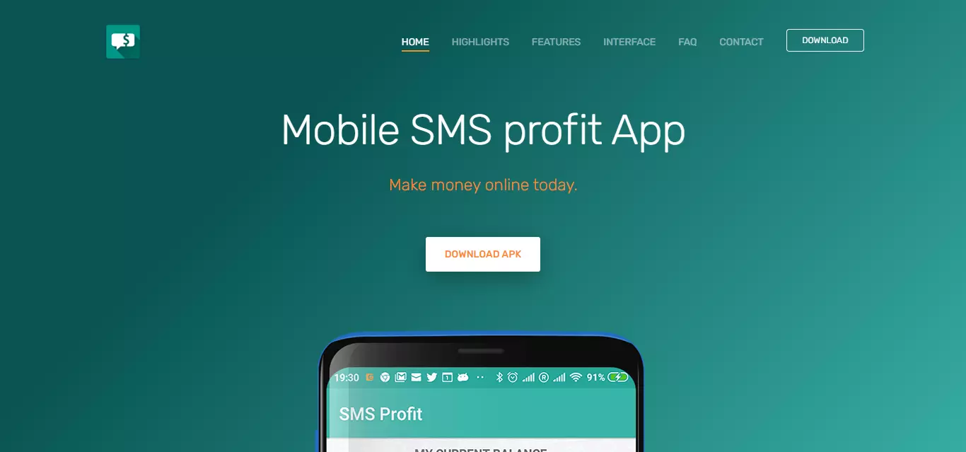 top 7 apps SMS Profit