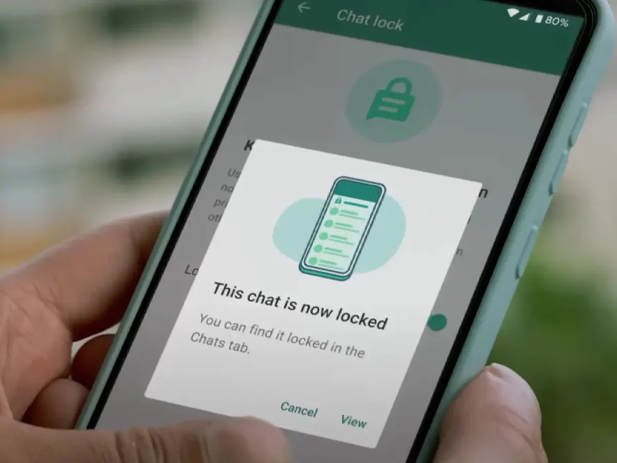 WhatsApp chat lock feature
