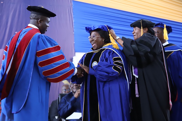 Valley View University honours trailblazer Frema Osei-Opare