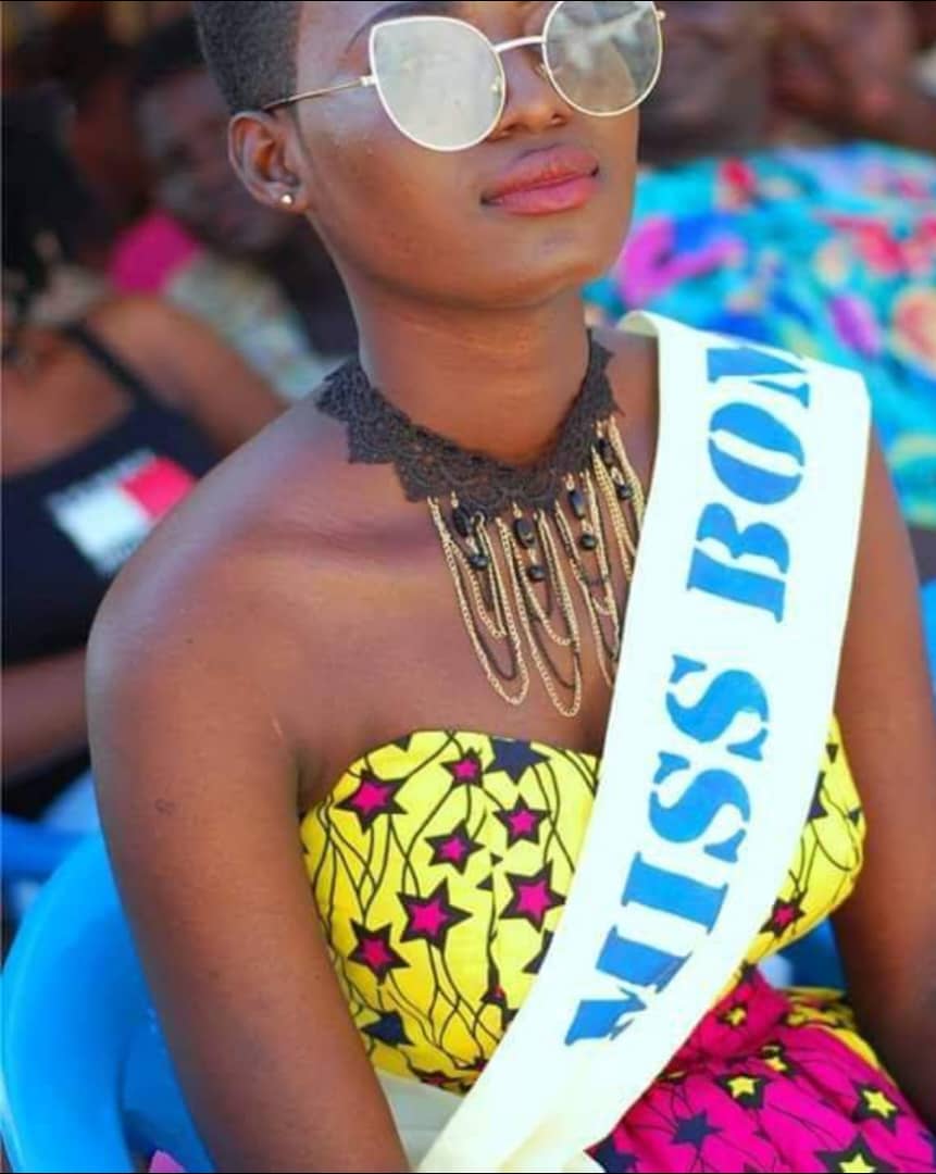 Sally M as Miss Bompeh 2017 