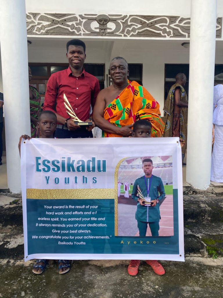 Francis Hema and Nana Kobina Nketsia V