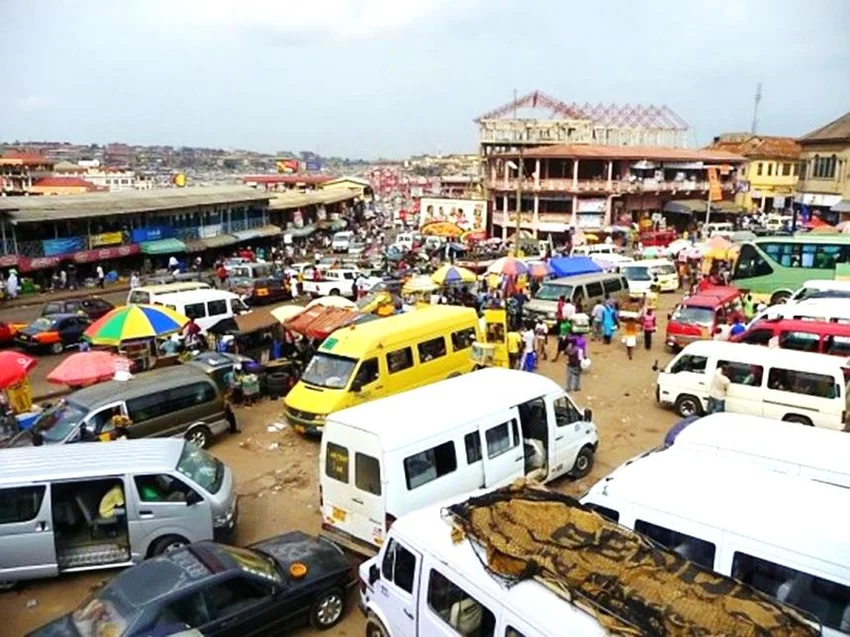 Nungua GPRTU fare reduction, Nungua transport news, Ghana fuel price drop, traders food price Ghana, GUTA price reduction call